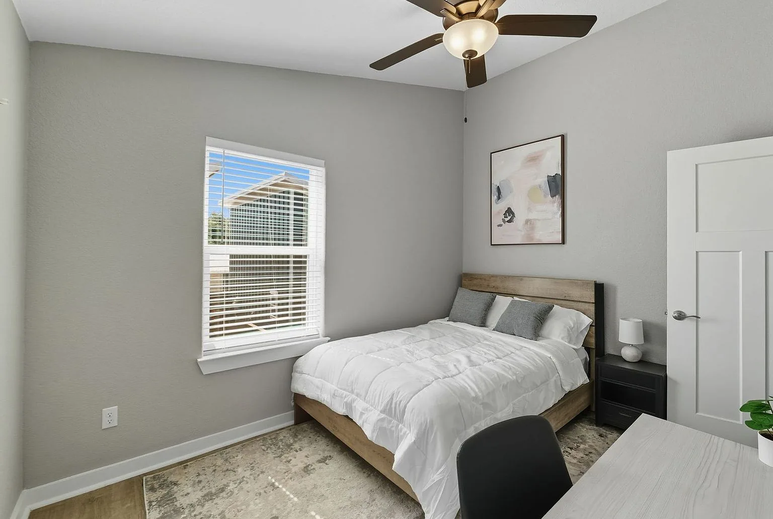 Bedroom queen with desk, 20 Tate Lane, Round Rock