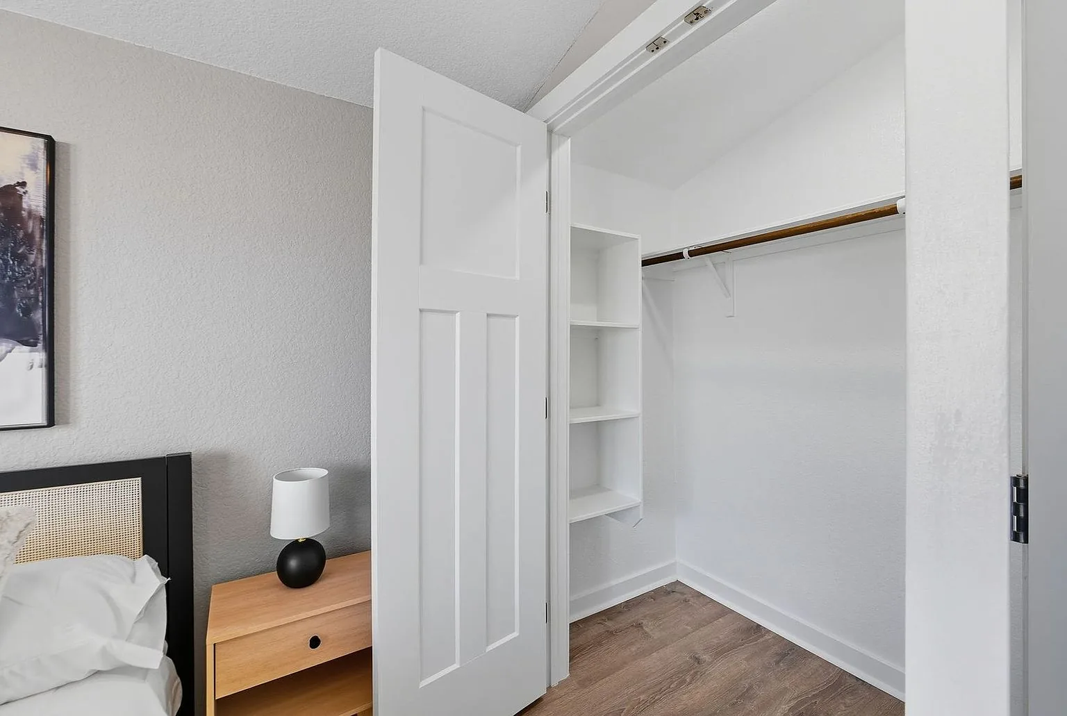 Closet reach in beside bed, 20 Tate Lane, Round Rock