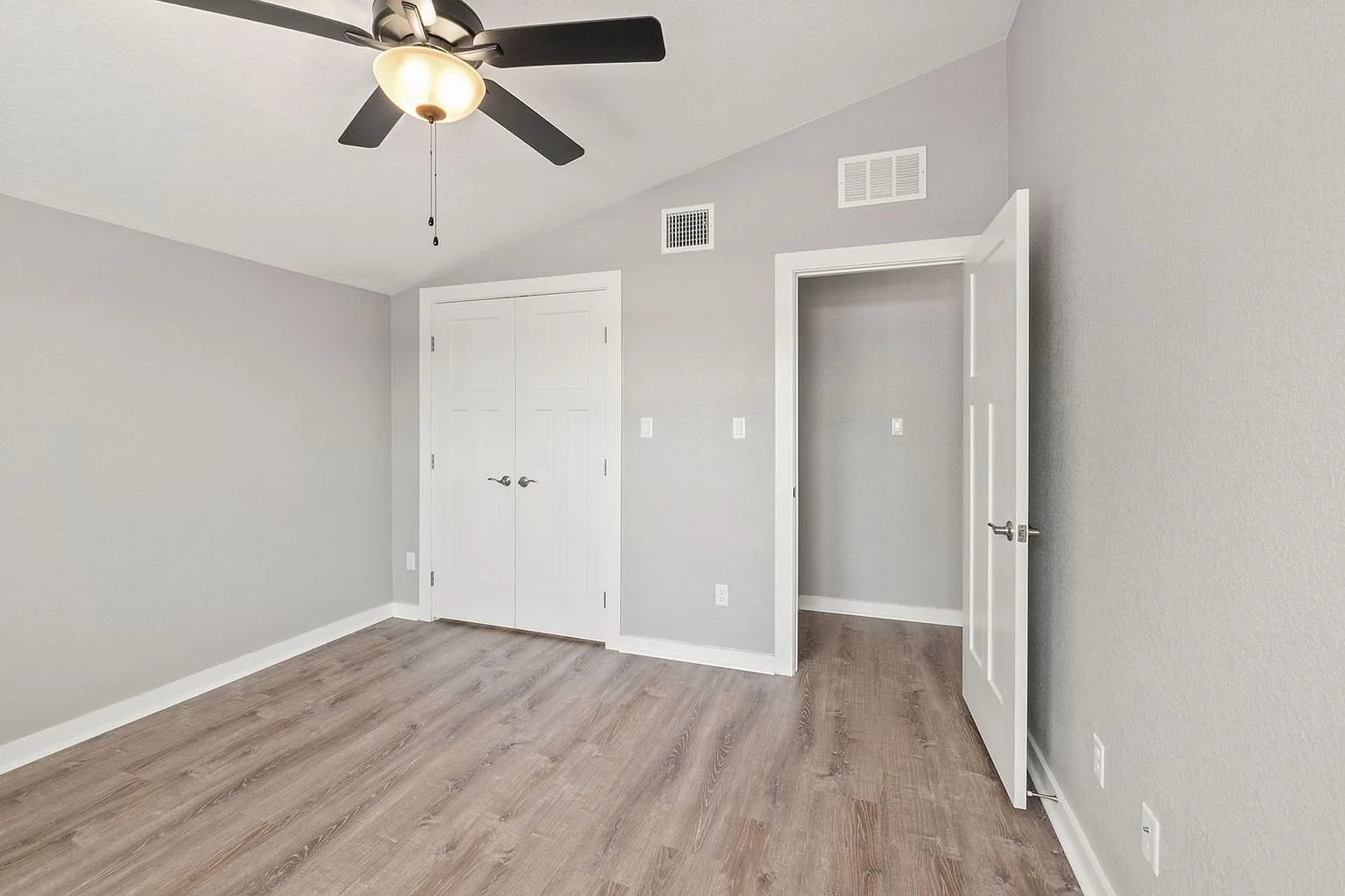Bedroom empty two doors, 20 Tate Lane, Round Rock