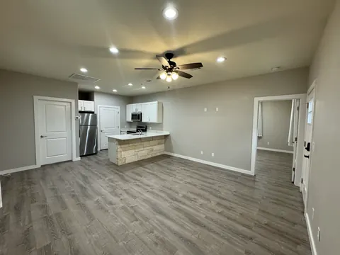 The one bedroom living room